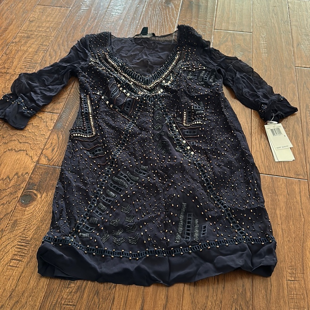 Beaded dress with